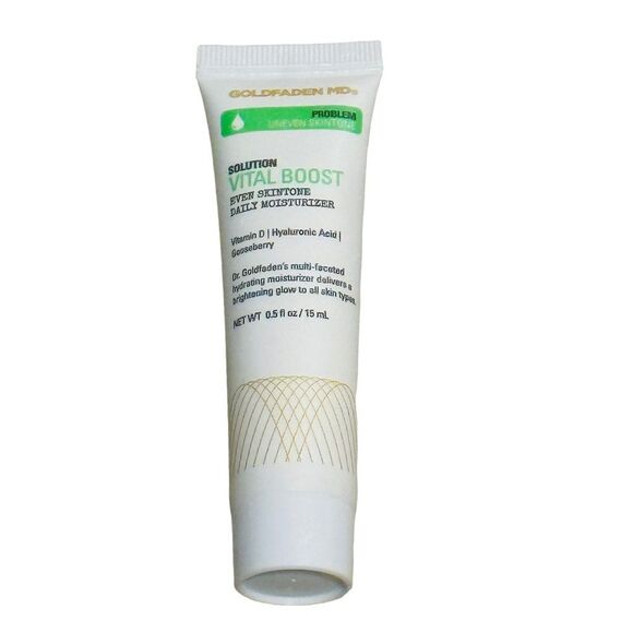 3/$20💗 Goldfaden MD Vital Boost Even Skintone Daily Moisturizer Mini - Picture 3 of 5